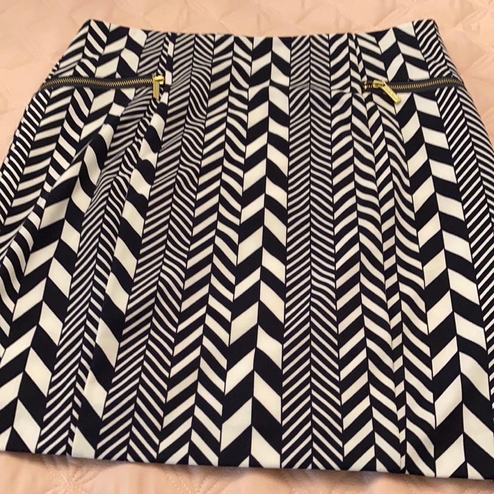 Michael Kors striped skirt.